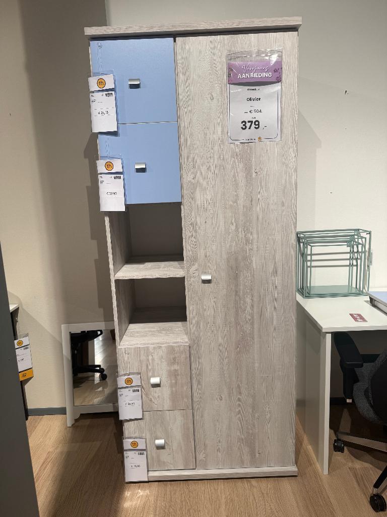Te koop: Trendhopper kast olivier, Met plank(en), Zo goed als nieuw, Minder dan 100 cm, 25 tot 50 cm