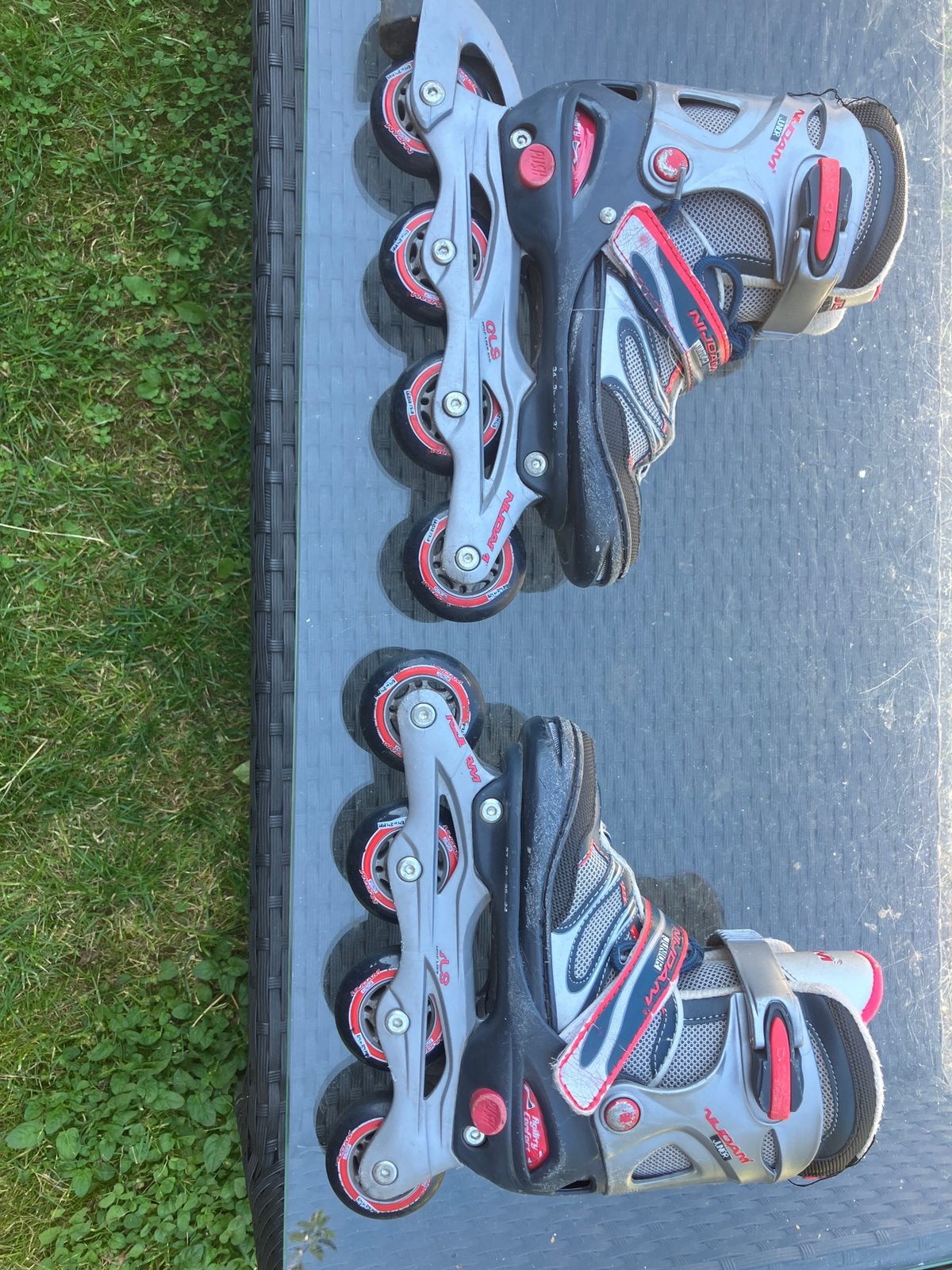 Nijdam Junior Skeelers maat 34 35 36 37 verstelbaar, Overige merken, Kinderen, Ophalen of Verzenden, Inline skates 4 wielen