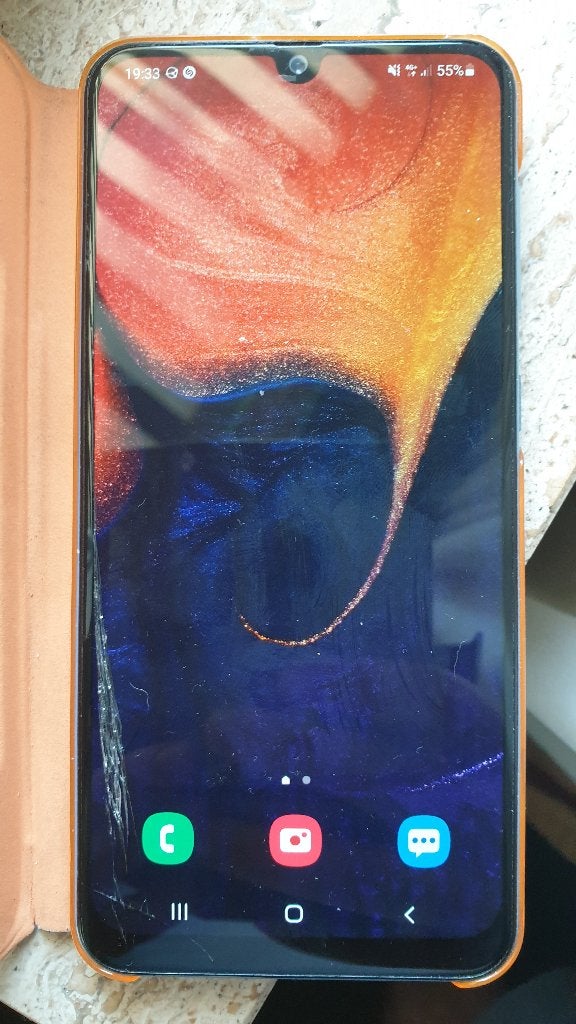 Samsung Galaxy A50 - 128 GB dual sim versie, Wit, Touchscreen, Ophalen of Verzenden, Zo goed als nieuw