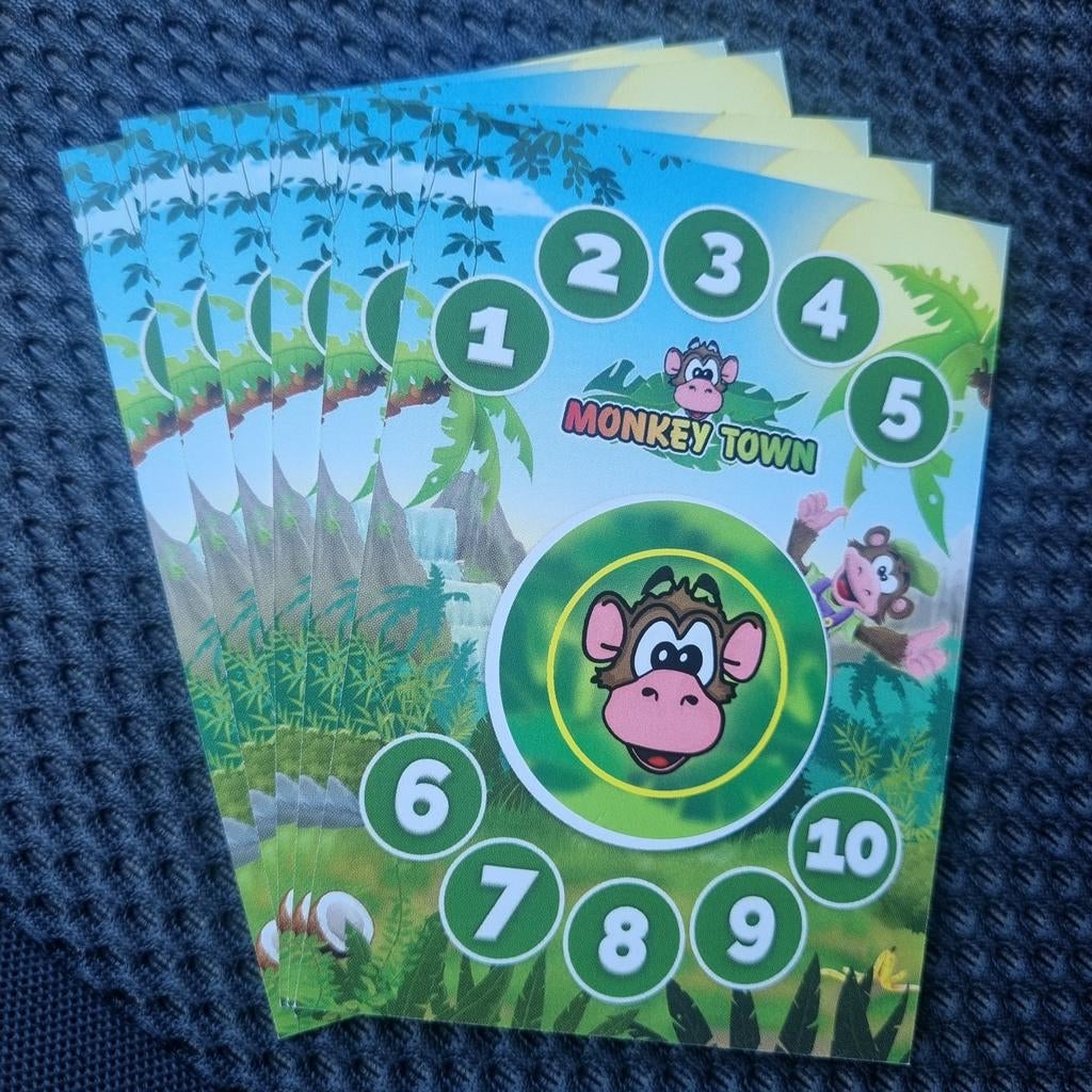 10-rittenkaart Monkey Town (t.w.v. €75,-) voor €60,-, Drie personen of meer, Ticket of Toegangskaart
