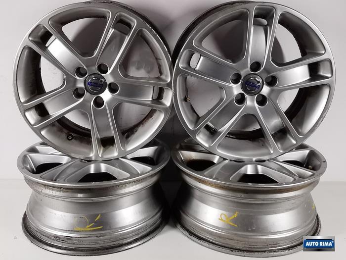 Sportvelgen Set van een Volvo V50, Gebruikt, -, -, Ophalen of Verzenden