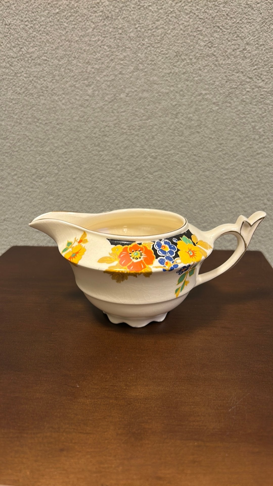 Vintage Mosa Art Deco melkkannetje, Ophalen of Verzenden