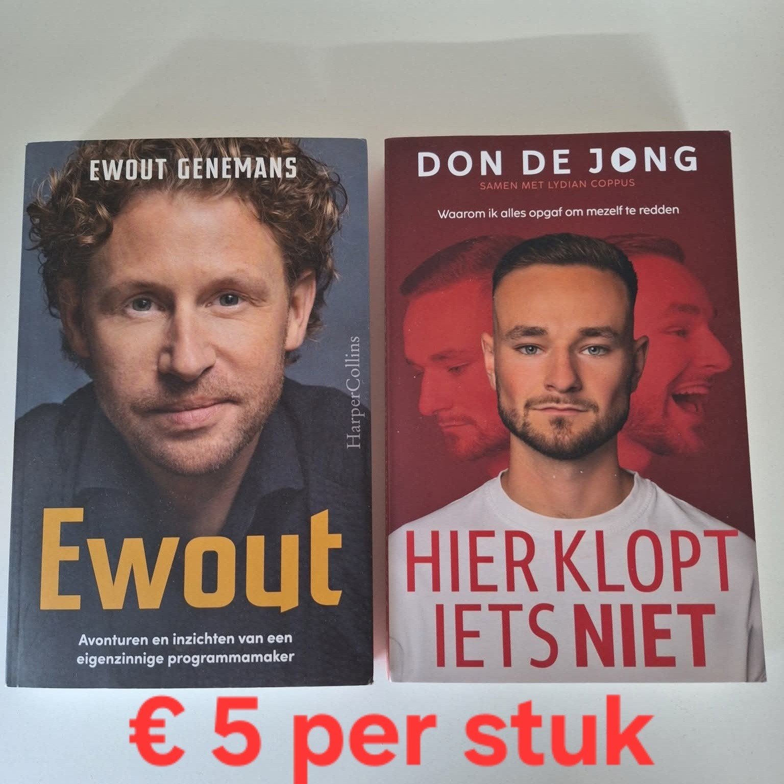 Boeken: Ewout Genemans & Don de Jong, Ophalen, Zo goed als nieuw, Ewout Genemans, Don de Jong, Overige