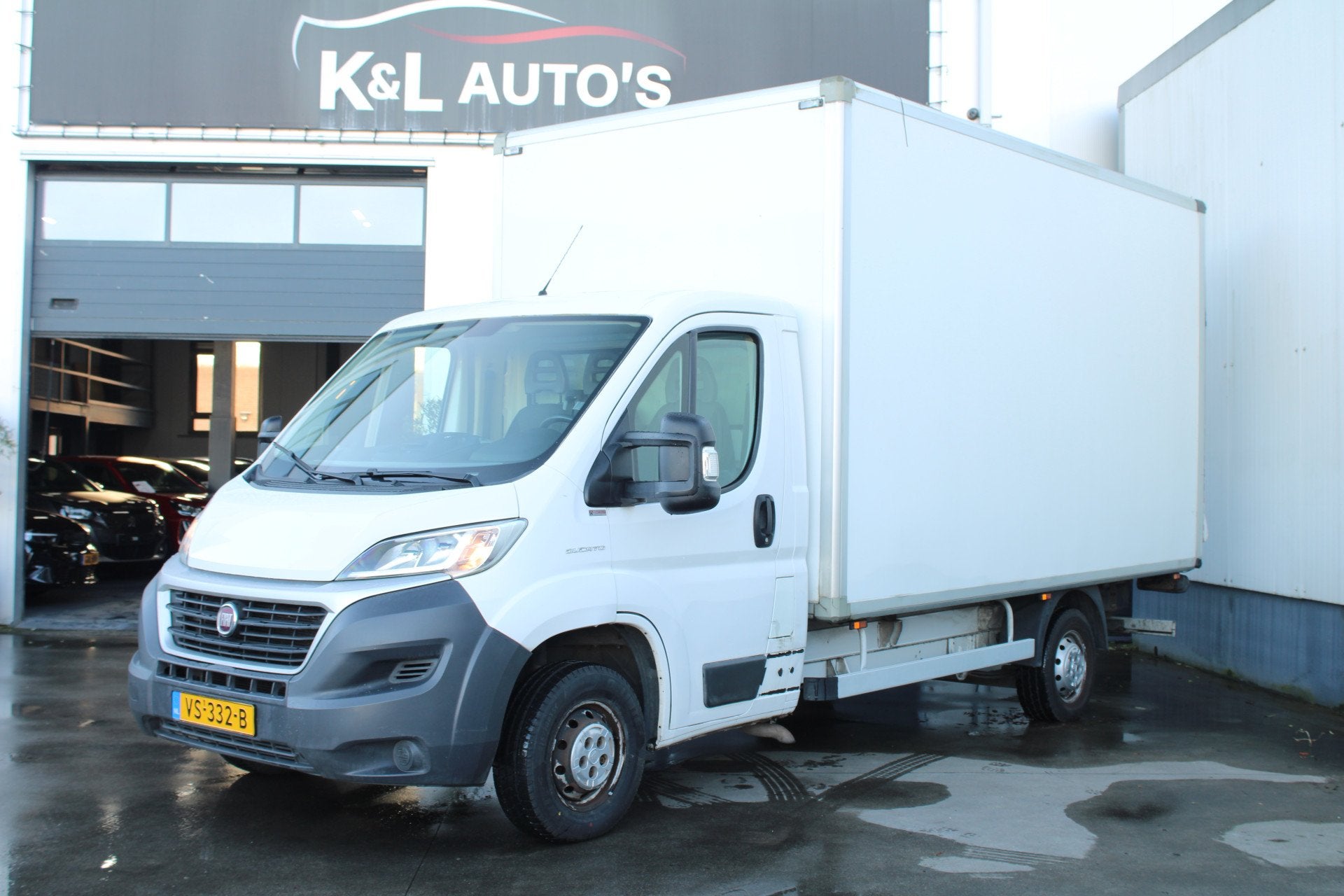 Fiat Ducato 33 2.0 MultiJet L3H1 (bj 2015), Auto's, Voorwielaandrijving, Euro 5, Stof, Zwart