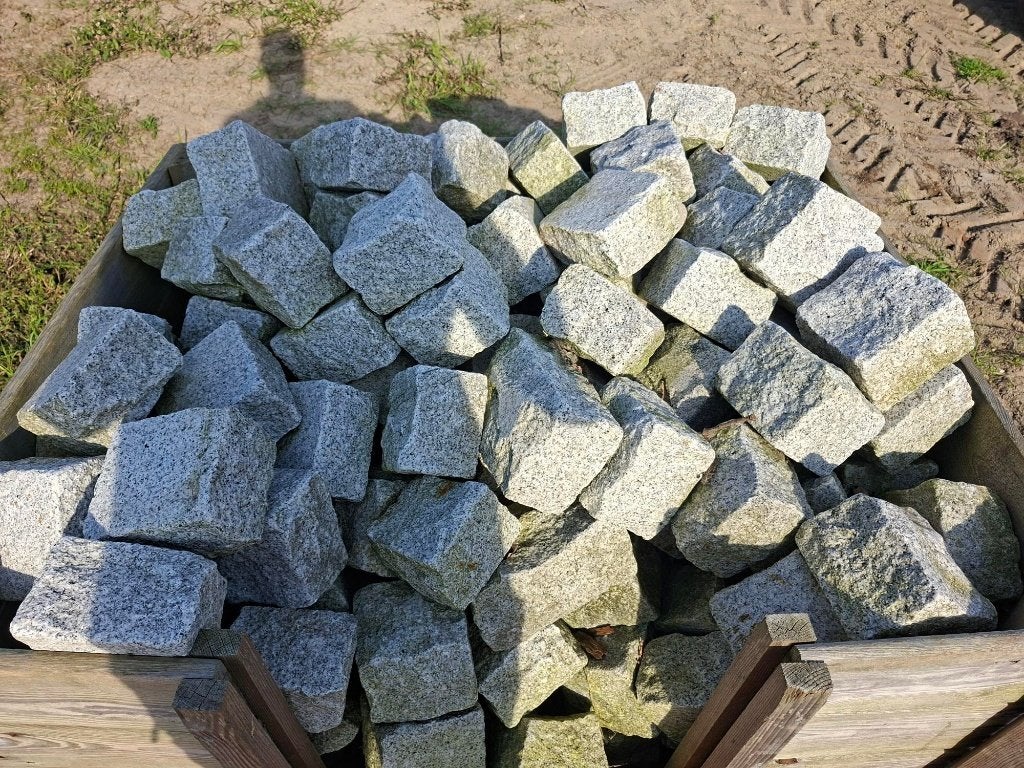 Kasseien 15x15x8 portugees graniet, Gebruikt, Overige typen, Natuursteen, 5 tot 10 m²