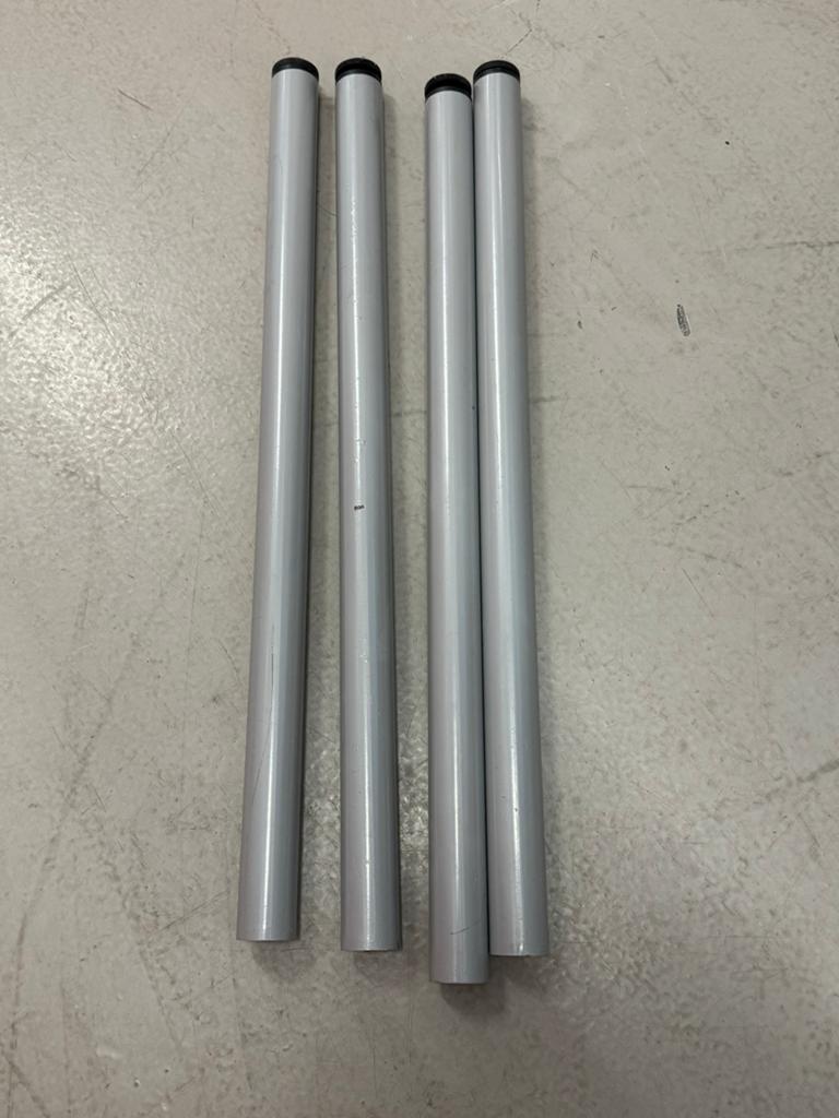 IKEA metalen tafelpoten, verstelbaar, Huis en Inrichting, Tafelonderdelen, Ophalen, Tafelpoot, Minder dan 50 cm, Gebruikt