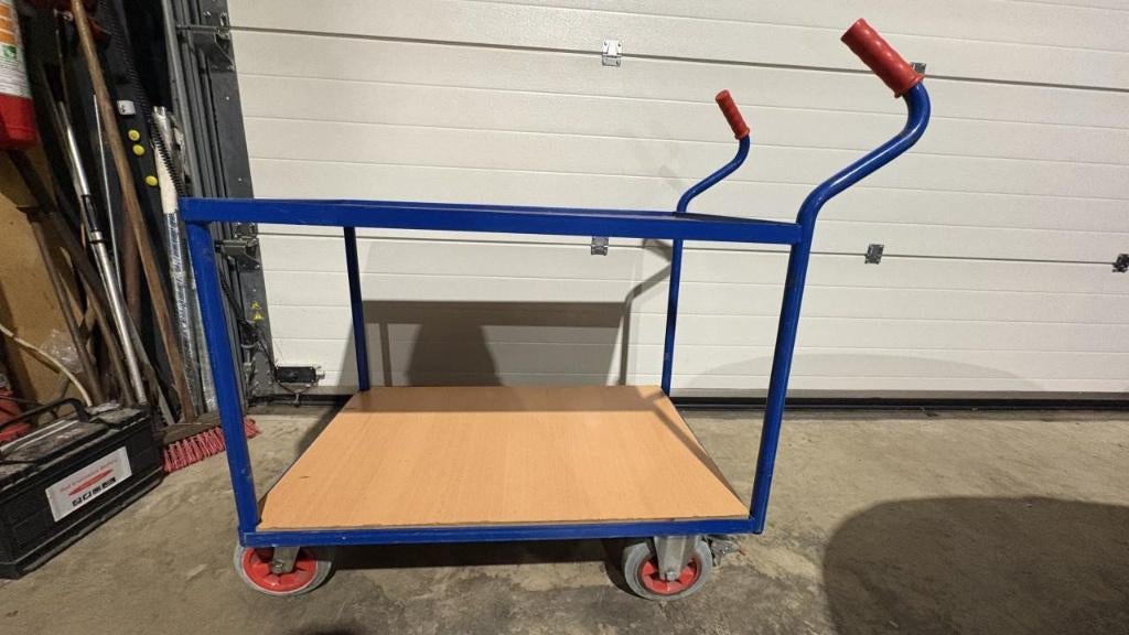 magazijnwagen transportwagen, Ophalen, Gebruikt, Transportkar, 100 liter of meer