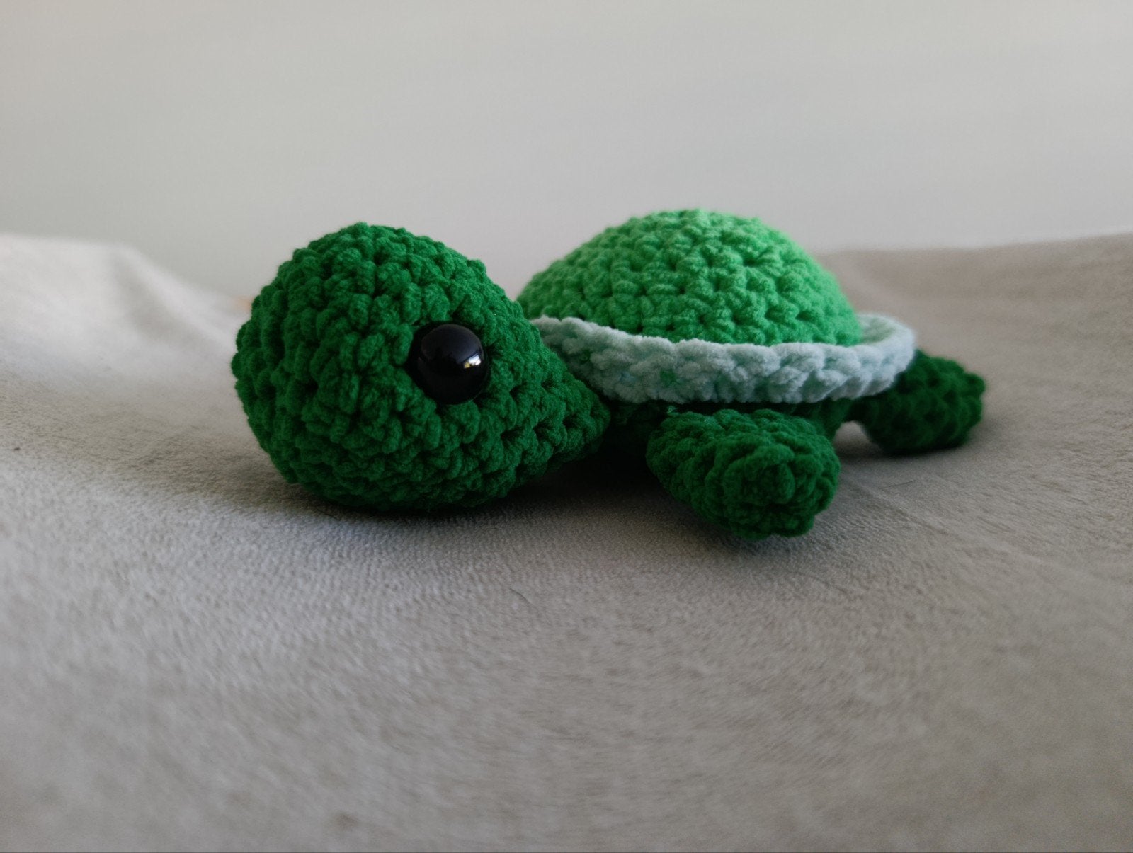 Gehaakte Schildpad Knuffel - Groen, Ophalen of Verzenden, Nieuw, Jongen of Meisje