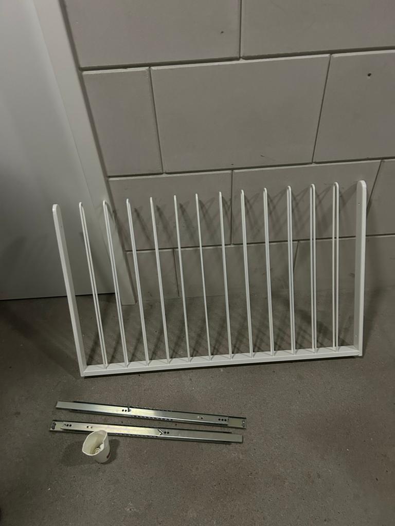 IKEA Uittrekbaar Broekrek / Kledingrek, Ophalen of Verzenden, Zo goed als nieuw