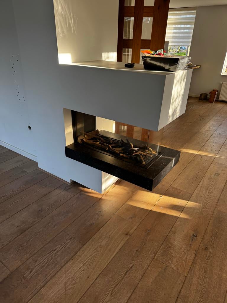 Moderne Roomdivider Gashaard - Sfeervol en Functioneel, Huis en Inrichting, Ophalen, Gebruikt, Inbouwhaard, Gashaard