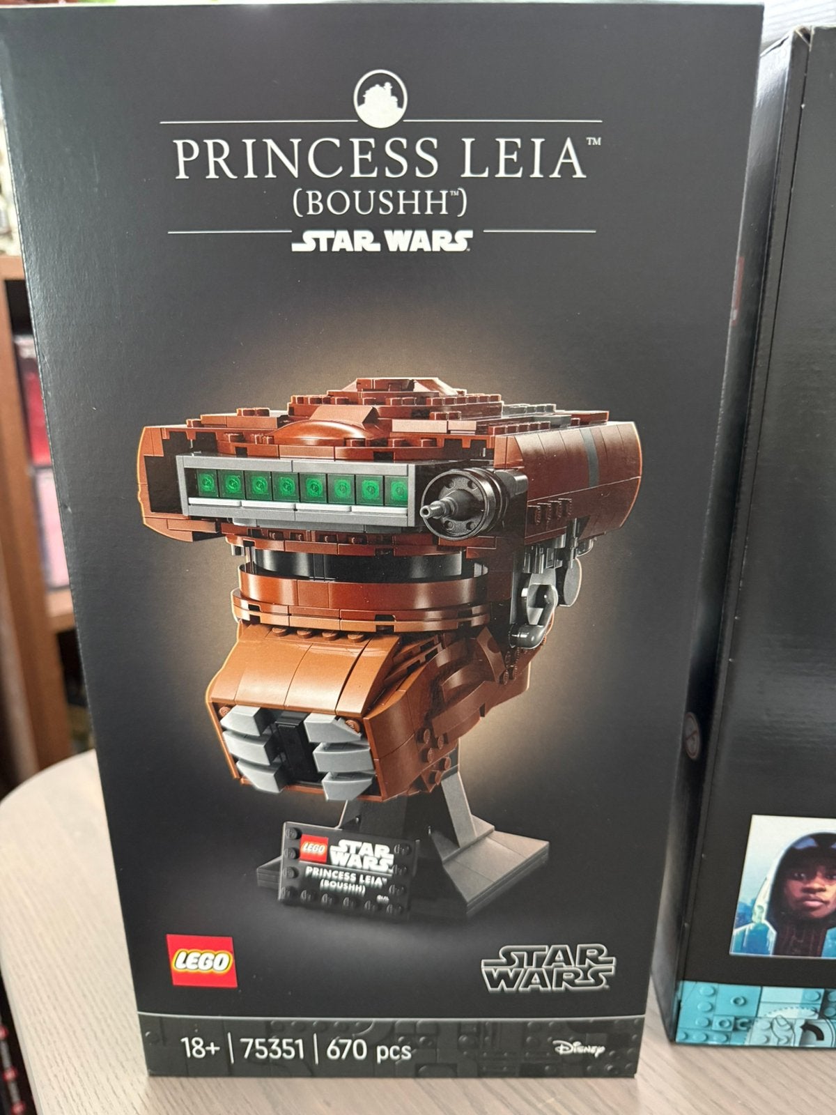 Lego Star Wars Princess Leia (Boushh) Helmet 75351, Star Wars, Lego, Nieuw, Ophalen of Verzenden