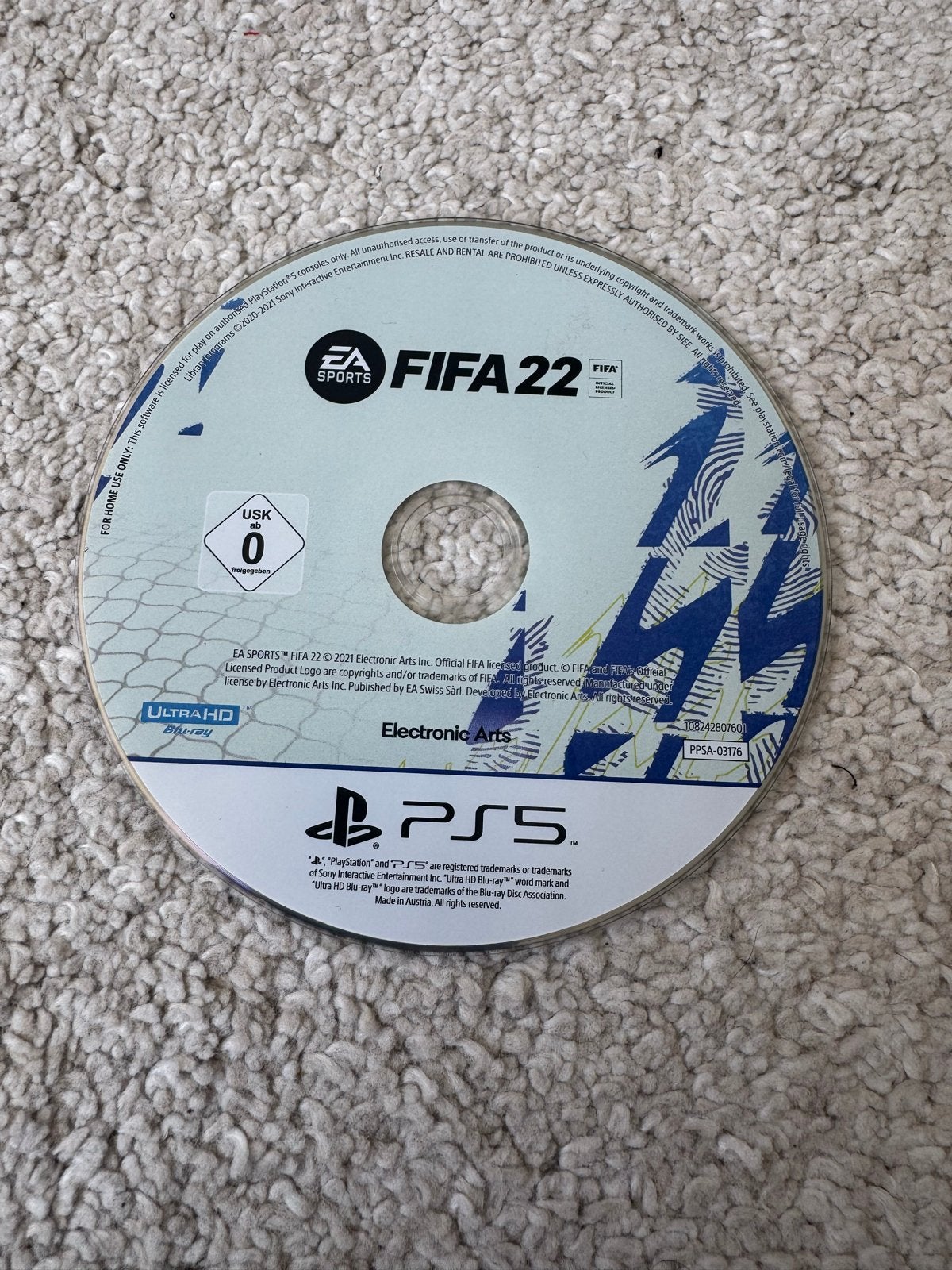 FIFA 22 PS5 - Zo goed als nieuw, 2 spelers, Eén computer, Ophalen of Verzenden, Zo goed als nieuw