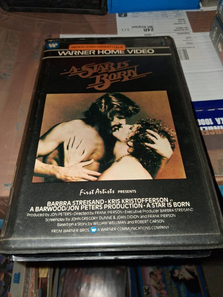 Betamax ex-rental - A Star Is Born, Vanaf 16 jaar, Ophalen of Verzenden, Gebruikt, Horror