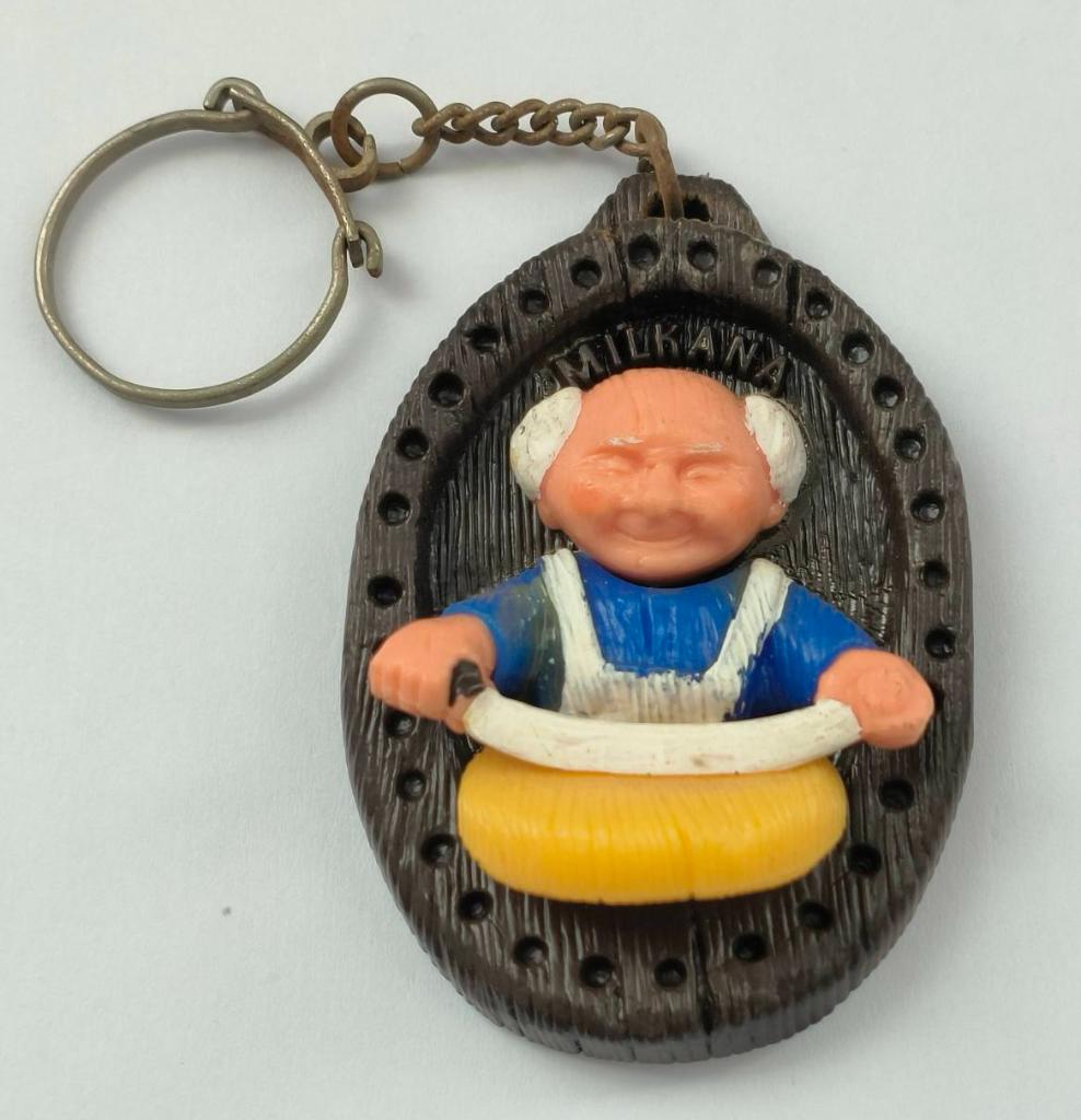 Milkana kaas sleutelhanger (bl), Ophalen of Verzenden, Zo goed als nieuw, Merk