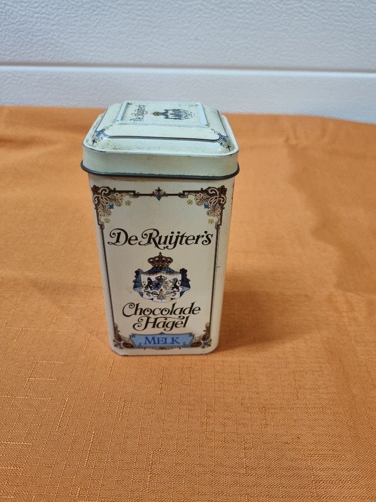 blik de ruijter's chocolade hagel melk, Verzamelen, Blikken, Ophalen of Verzenden