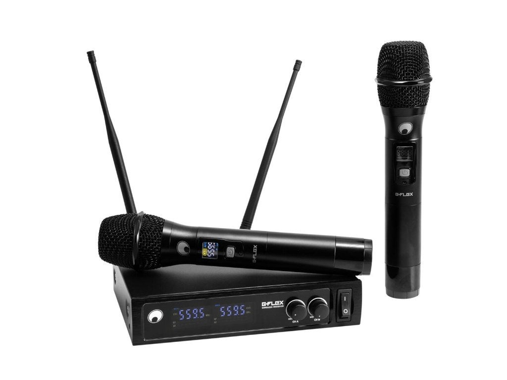 OMNITRONIC UHF E-FLEX 2 Wireless Mic System 559-575 MHz, ., Nieuw, Ophalen of Verzenden, .