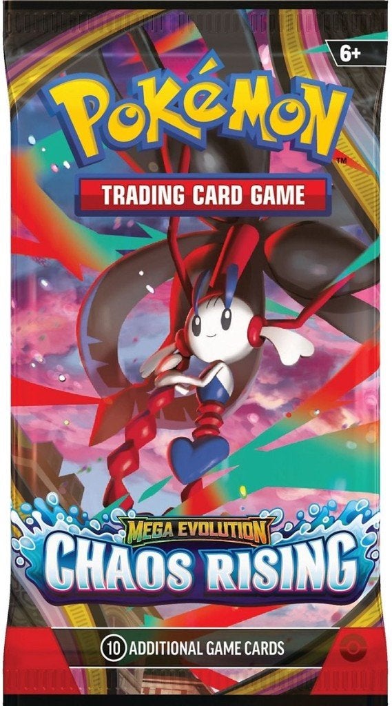 Pokémon Chaos Rising Booster Pack, Ophalen of Verzenden, Nieuw, Booster, Foil