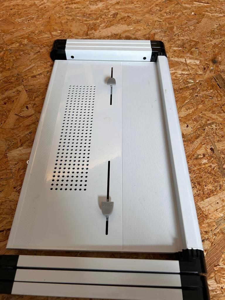 Opvouwbare, in hoogte verstelbare aluminium laptopstandaard, Ophalen of Verzenden, Nieuw, In hoogte verstelbaar