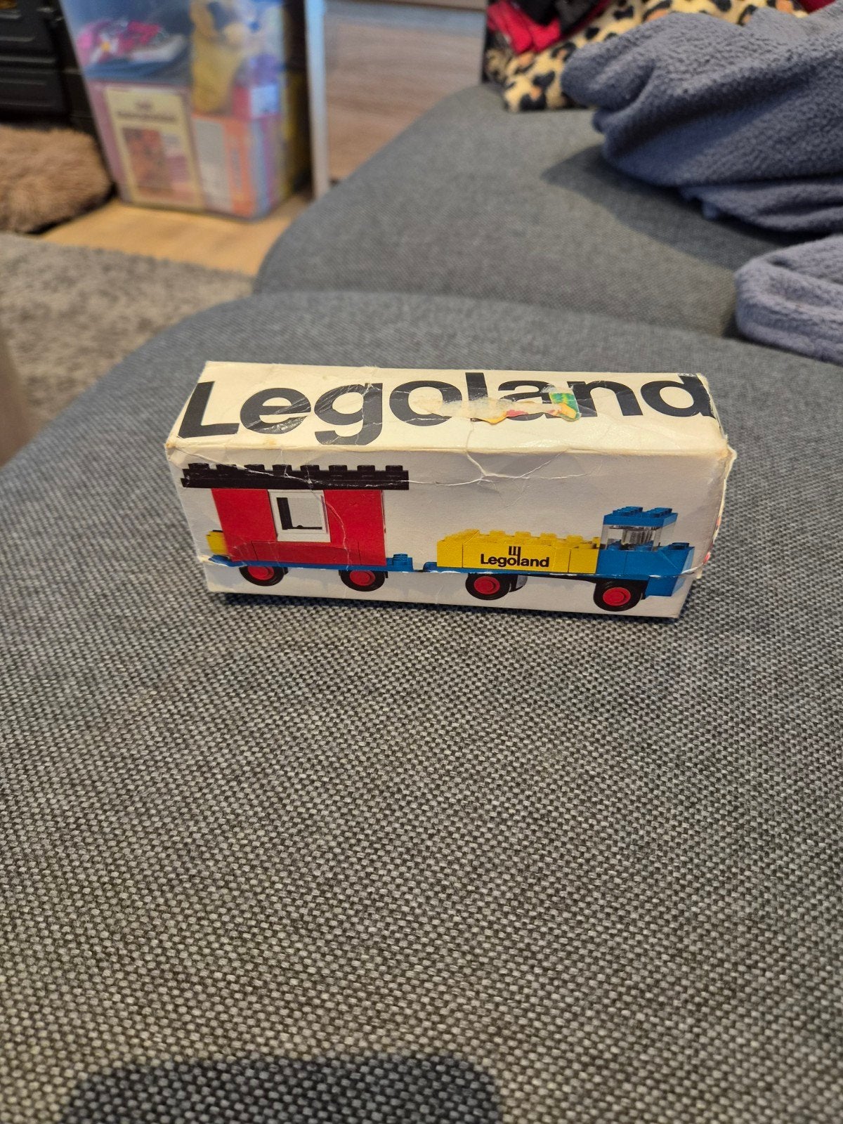 Vintage LEGO Legoland 646 Mobile Site Office (1971) Met Doos, Gebruikt, Lego, Inclusief accessoires, Ophalen of Verzenden