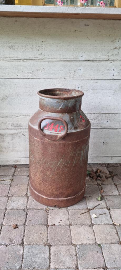 Oude melkbus - 55cm hoog, 31cm breed, Antiek en Kunst, Ophalen