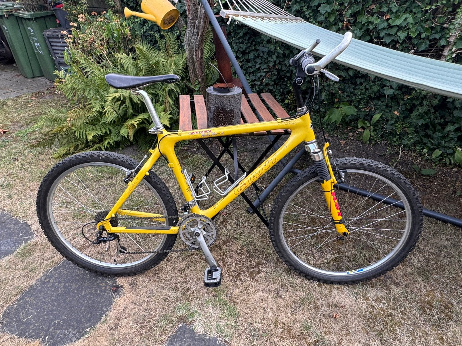 Retro Giant Cadex Mountainbike Jaren '90 - Carbon Fram, Ophalen, Gebruikt, Hardtail, 45 tot 49 cm