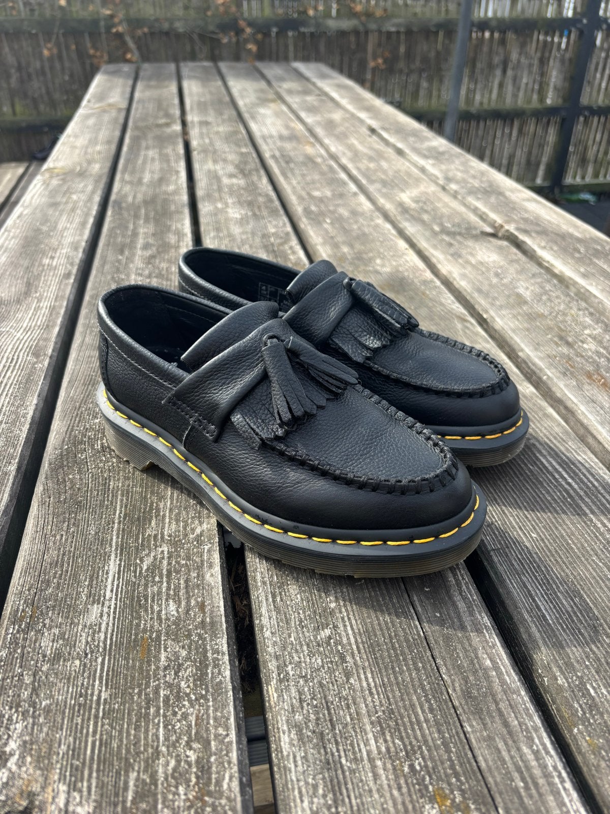Dr. Martens Adrian Loafers Zwart Maat 37, Ophalen of Verzenden, Zo goed als nieuw, Instappers, Zwart