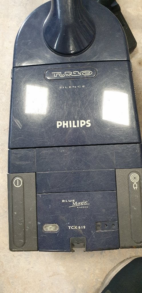 Philips stofzuiger turbo silence met 6 stofzakken, Gebruikt, Philips, Sledestofzuiger, Minder dan 1200 watt