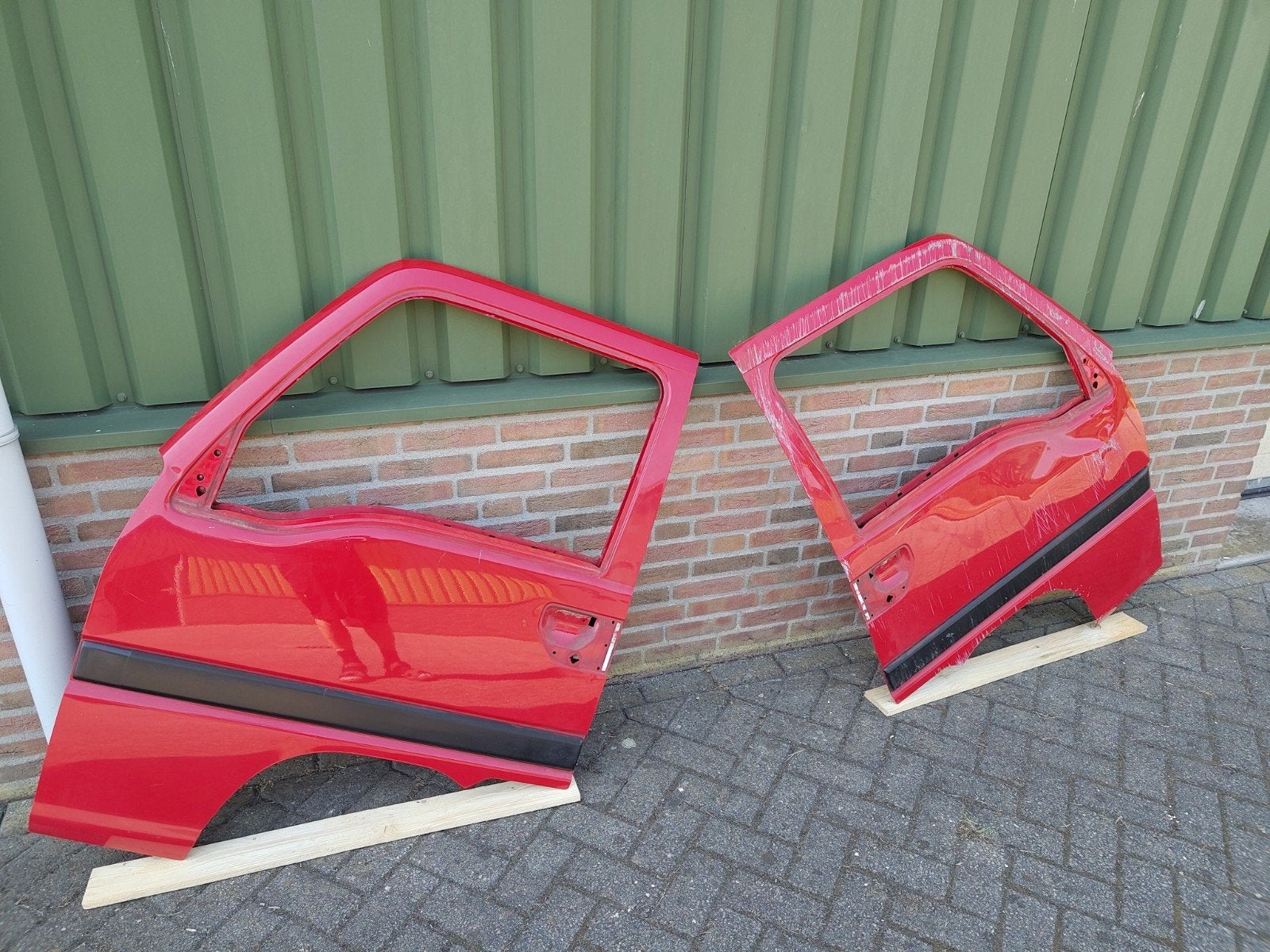 Subaru, libero E12 sambar, Gebruikt, Deur, Links, Ophalen