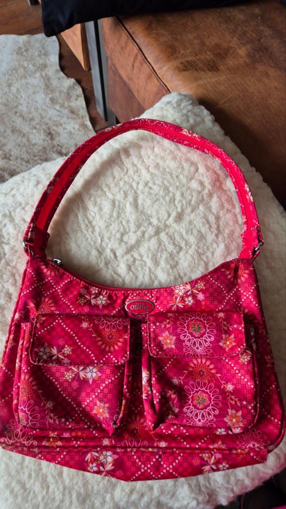 Oilily handtas korte schoudertas zgan kleurrijk, Ophalen of Verzenden, Zo goed als nieuw, Overige kleuren, Handtas