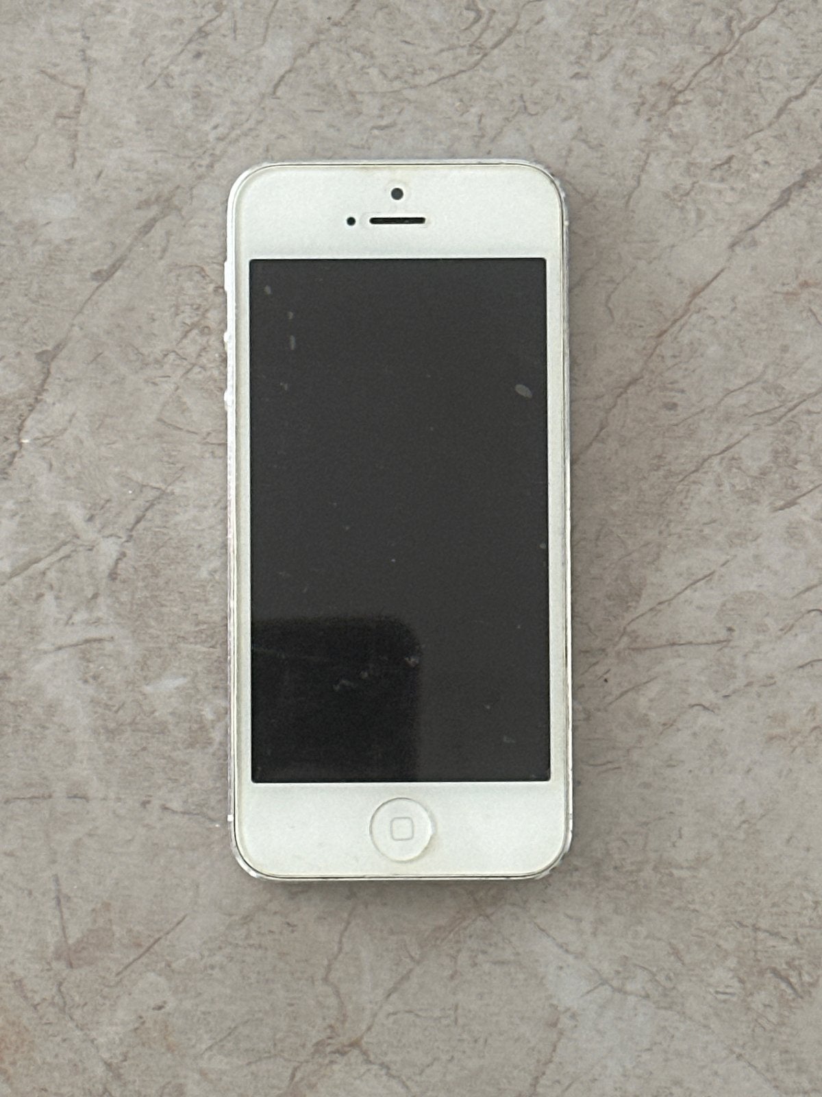 Apple iPhone 5 - Wit/Zilver - Gebruikt, Telecommunicatie, Mobiele telefoons | Apple iPhone, Ophalen, Gebruikt, Wit, IPhone 5