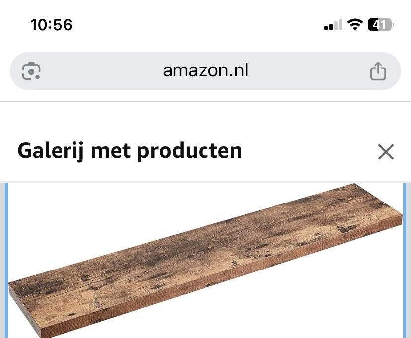 Rustieke Houten Plank - Decoratief en Veelzijdig 3 stuks!, Ophalen, 25 tot 50 mm, Nieuw, Plank
