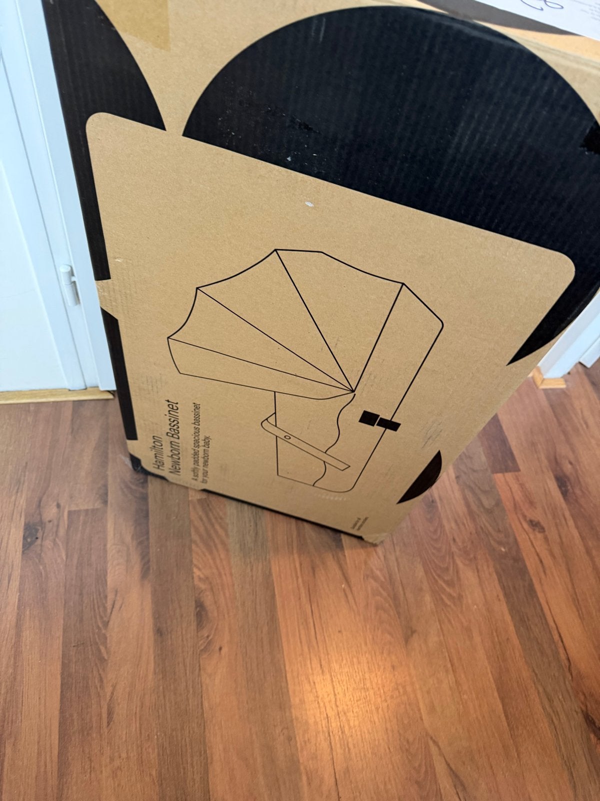 Hamilton Newborn Bassinet zwart - Nieuw in doos, Ophalen of Verzenden, Nieuw