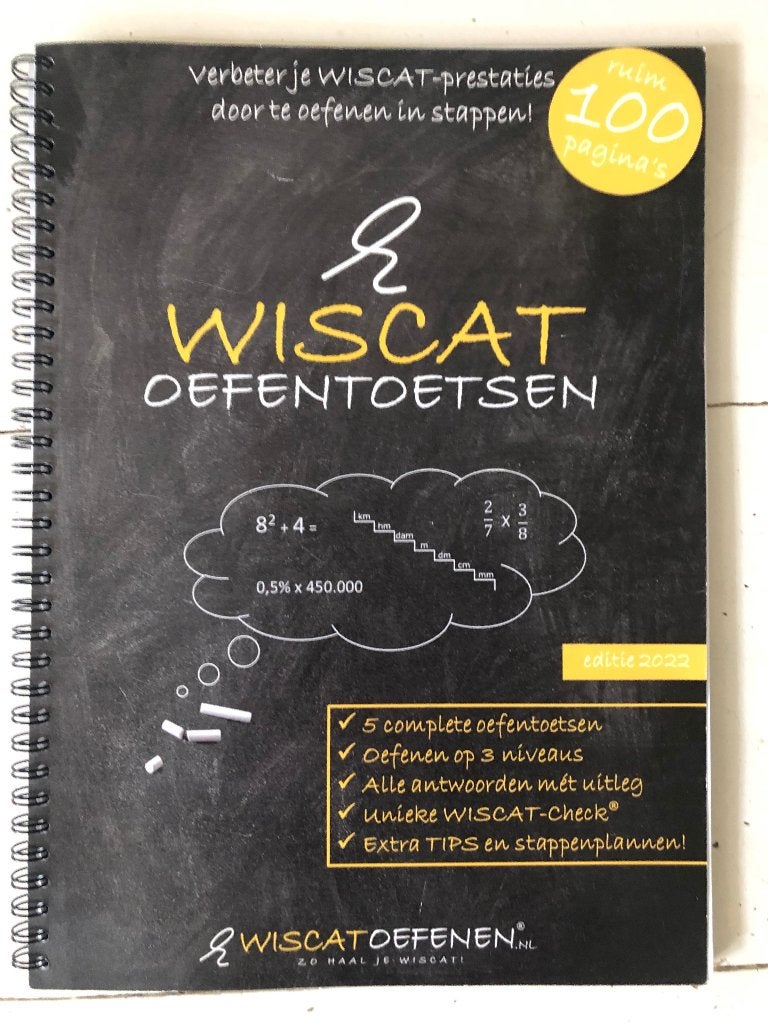 Wiscat Oefentoetsen, Onbekend, Zo goed als nieuw, Beta, HBO