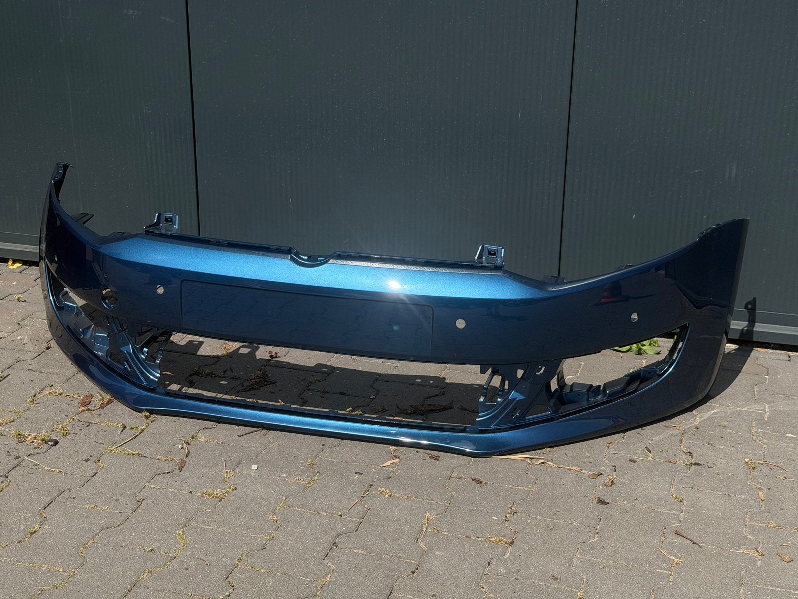 Volkswagen Polo 6R voorbumper blauw, Ophalen, Volkswagen, Bumper