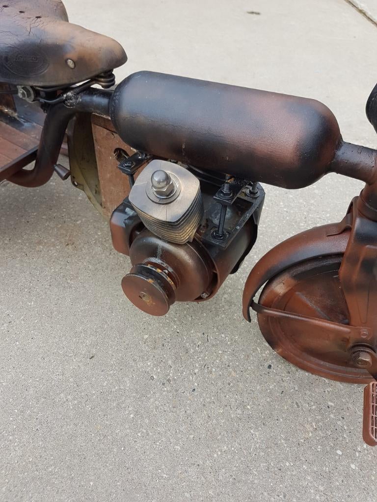 Self Made Art custom made, steampunk kinderfiets😎, Ophalen, Gebruikt, ., .