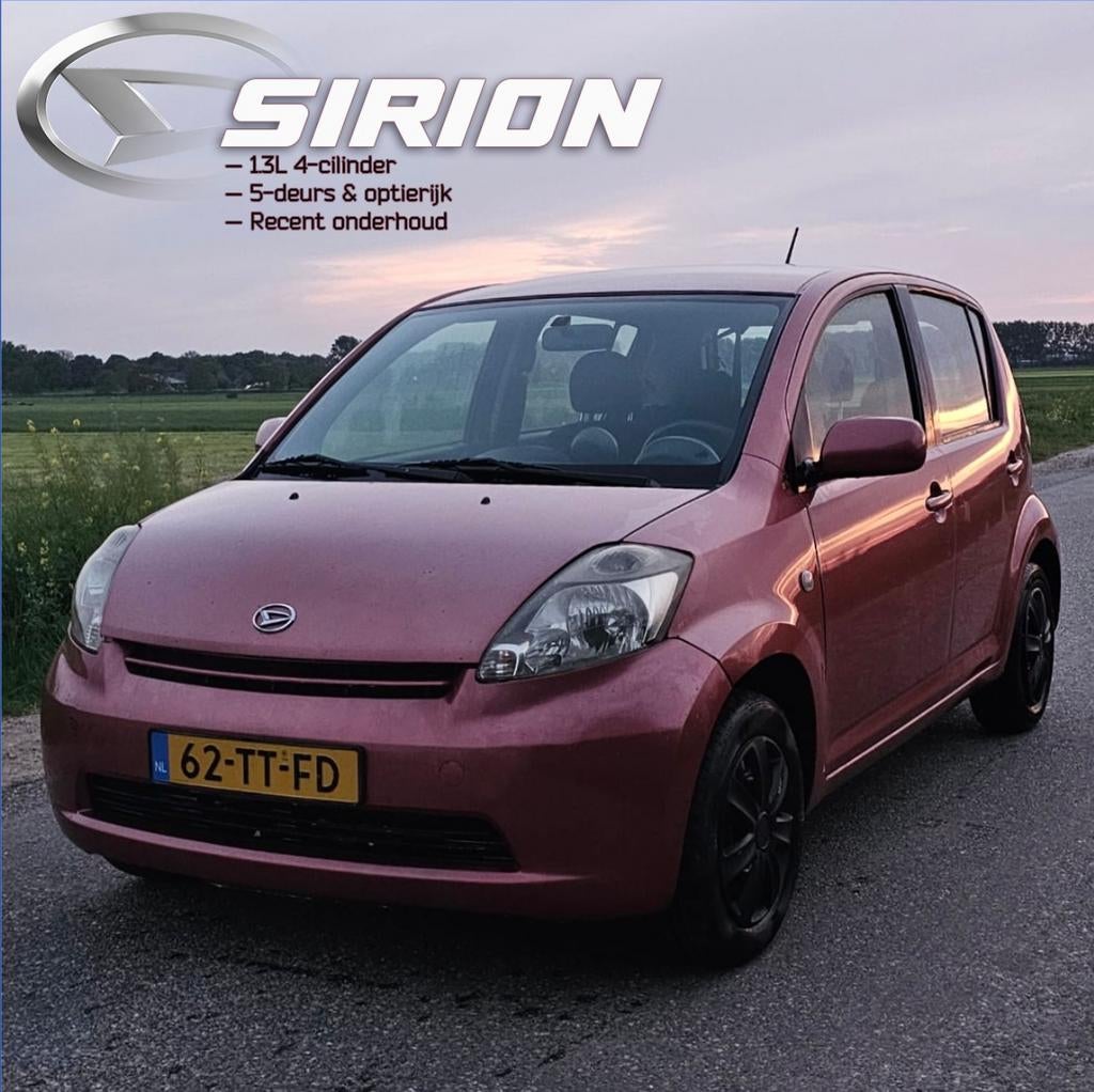 Daihatsu Sirion 1.3 2007 Rood, Auto diversen, Auto-accessoires, Gebruikt, Ophalen