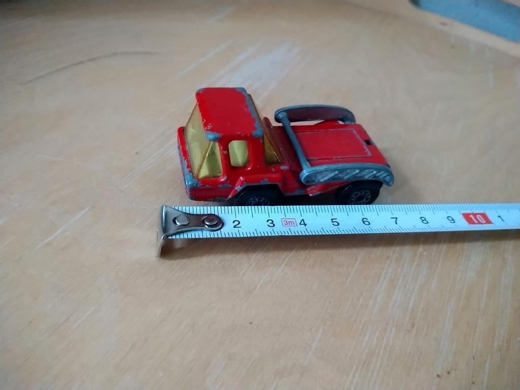 Lesney matchbox skip truck, Ophalen of Verzenden, Gebruikt, Bus of Vrachtwagen