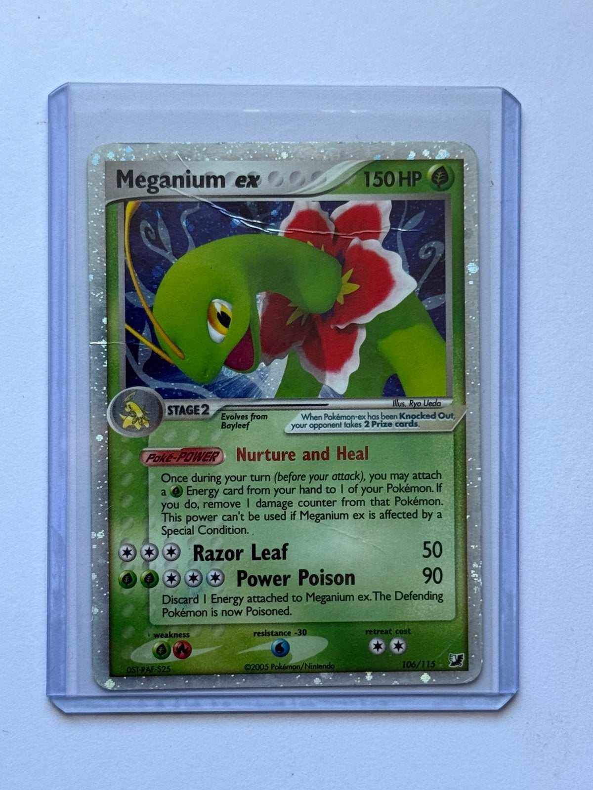 Meganium ex 106/115  EX unseen forces, Ophalen of Verzenden, Zo goed als nieuw