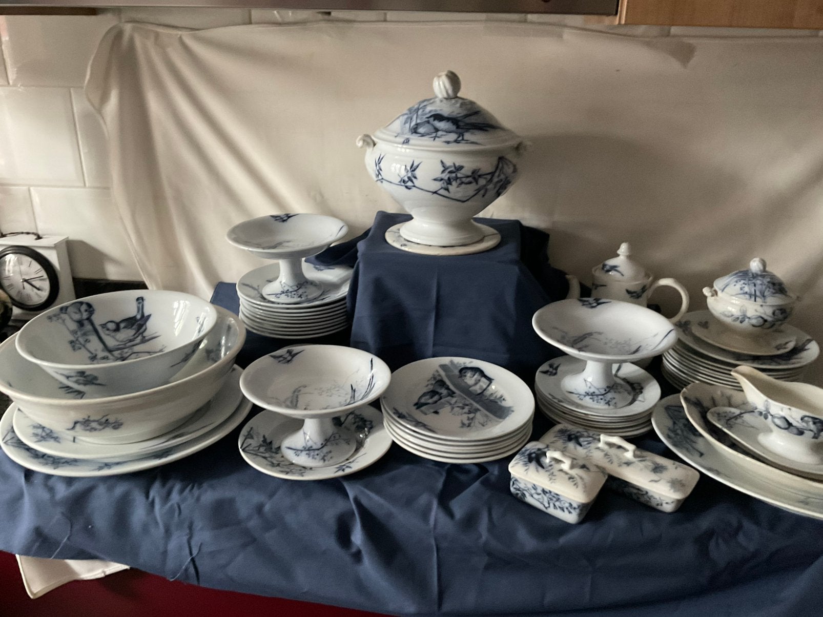 Petrus regout servies “plata”, Antiek en Kunst, Antiek | Keramiek en Aardewerk, Ophalen