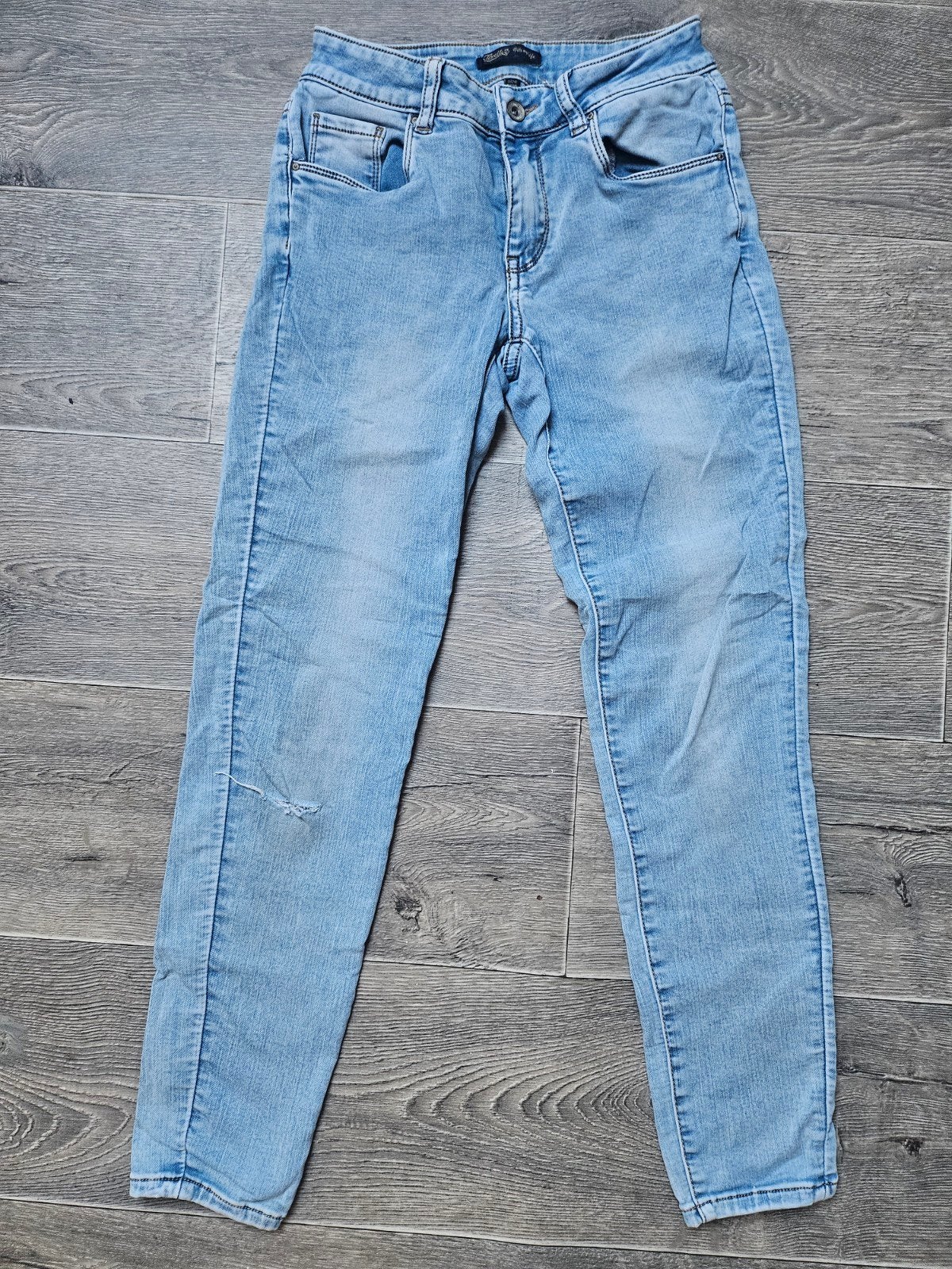 Lichtblauwe skinny jeans van Toxik, maat S/36, Blauw, Toxik, Ophalen of Verzenden, W28 - W29 (confectie 36)