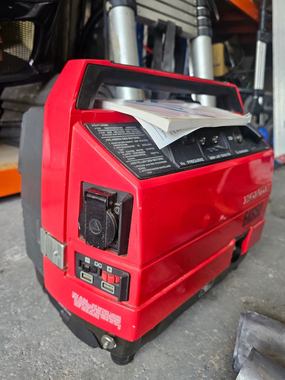 Honda EX 650 Generator - Camping en Noodstroom, Doe-het-zelf en Verbouw, Aggregaten, Ophalen, Gebruikt, Minder dan 5 kVA, Benzine
