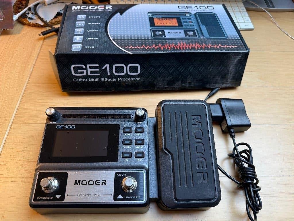 Moor GE100 Effect Processor voor Guitaar, Ophalen of Verzenden, Zo goed als nieuw, Multi-effect