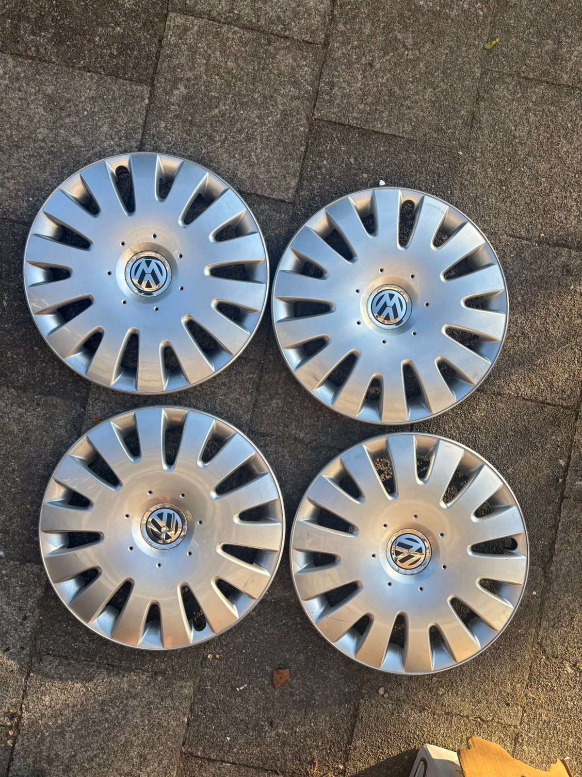 15” Wieldoppen Volkswagen, Ophalen of Verzenden, Gebruikt