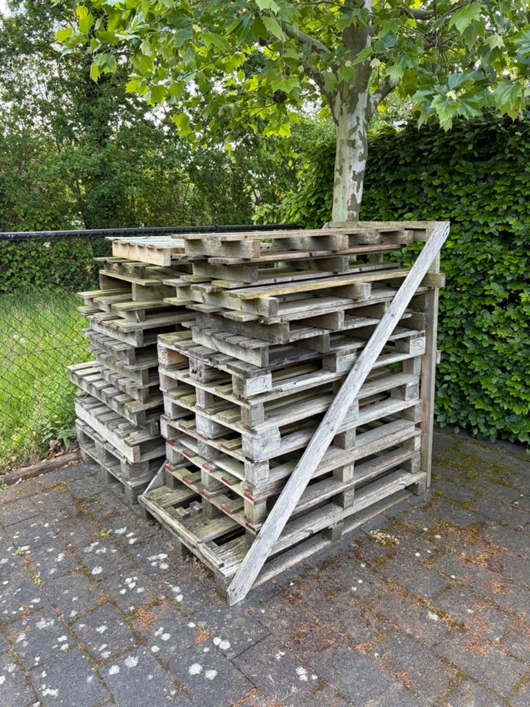 Pallets, Minder dan 3 m³, Ophalen, Overige houtsoorten