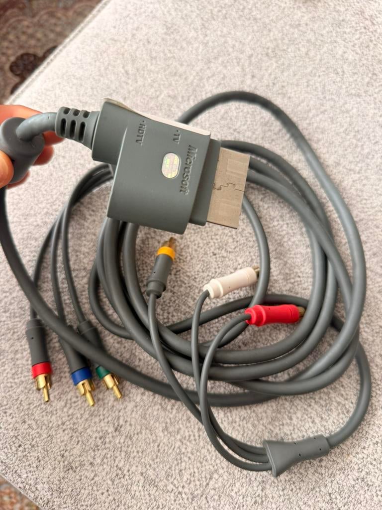 Xbox 360 kabel, Ophalen of Verzenden, Gebruikt, Voeding of Kabel, Xbox 360