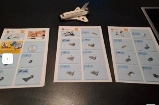 Legosetje,LEGO space,LEGO creator,LEGO ruimtevaart,LEGO, Ophalen of Verzenden, Gebruikt, Complete set, Lego