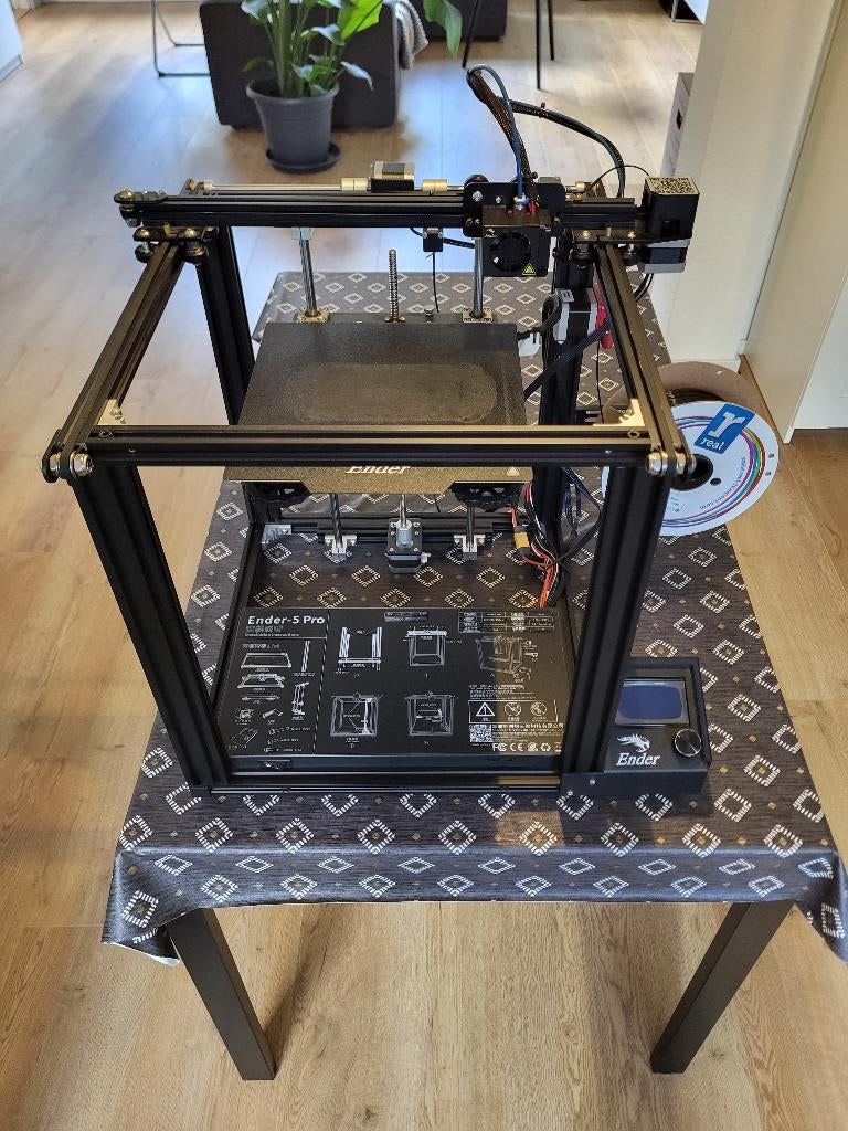Creality 3D Ender-5 Pro 3D Printer + filament en toebehoren, Ophalen, Zo goed als nieuw, Filament, Creality Ender 5 pro