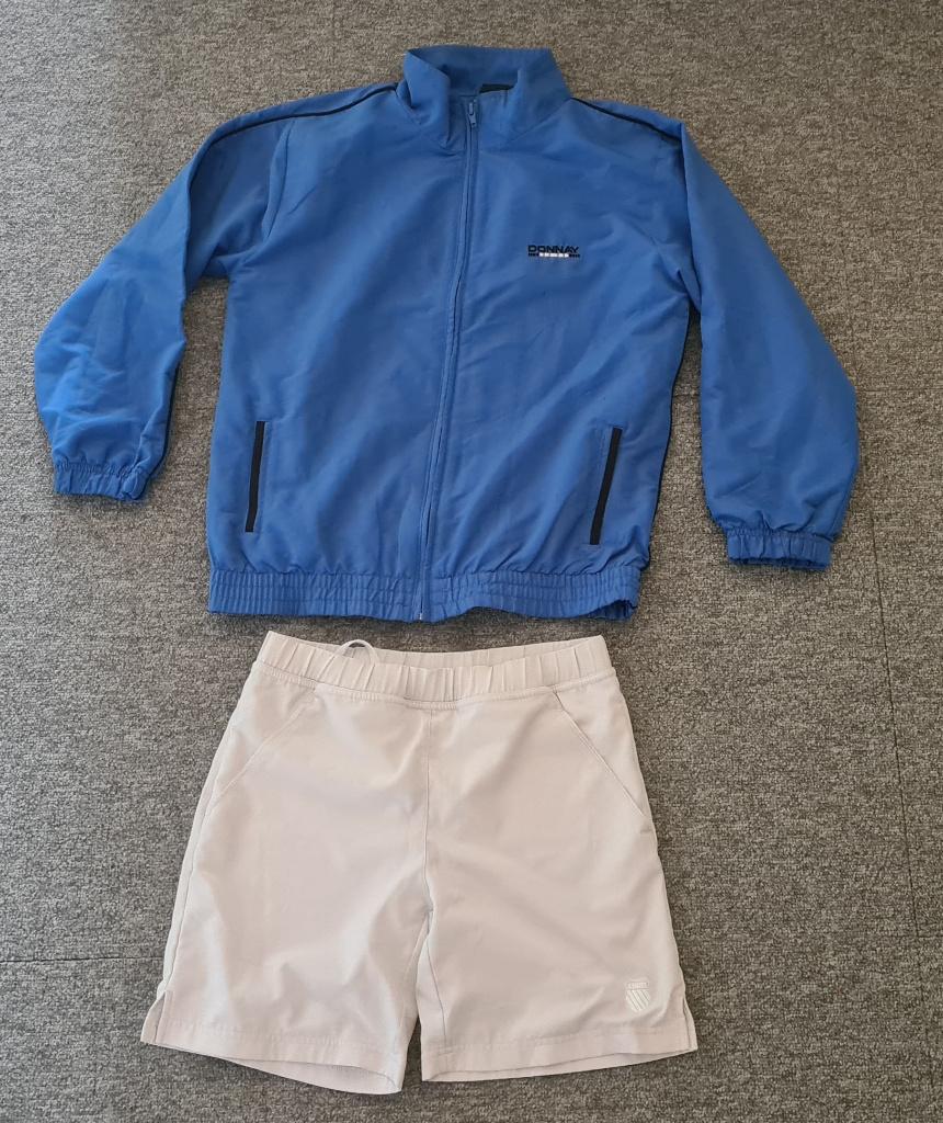 Tenniskleding maat 152, Donnay en K-Swiss, Gebruikt, K-Swiss, Jongen of Meisje, Ophalen of Verzenden