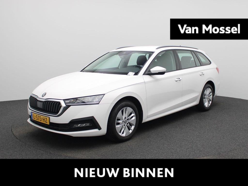 Skoda Octavia Combi 1.0 TSI Ambition, Auto's, Skoda, 12 maanden, Stof, Gebruikt, Wit
