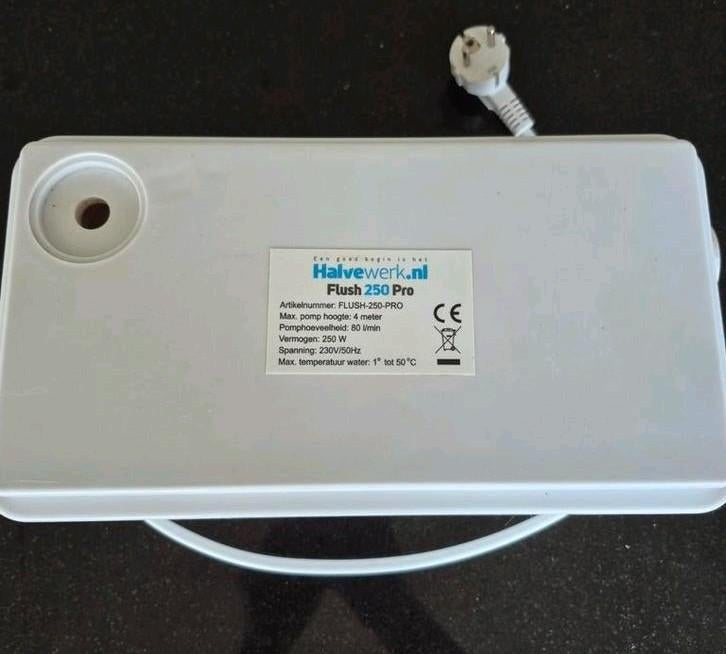 broyeur pomp - Flush 250 Pro, Ophalen of Verzenden, Zo goed als nieuw, Elektrisch, Dompelpomp